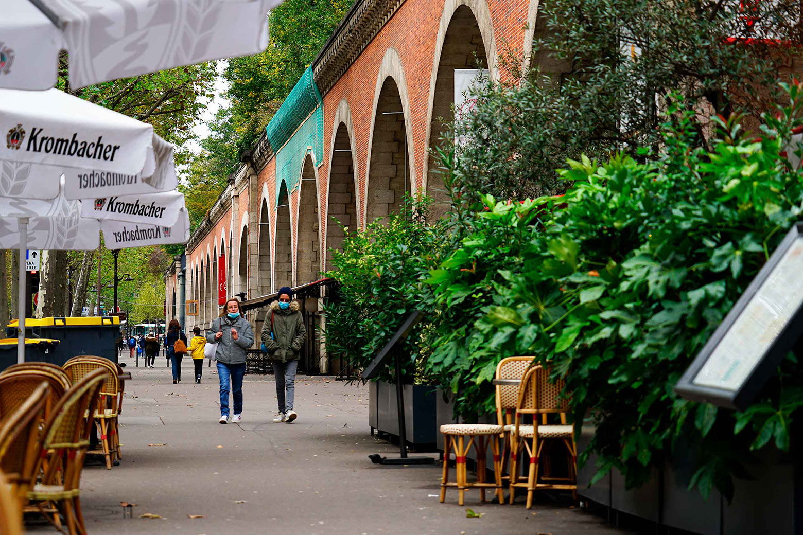 Les terrasses des arcades Daumesnil